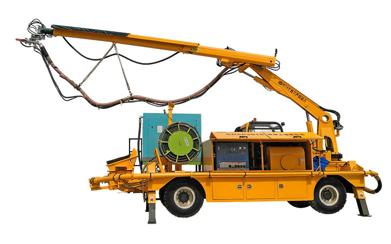 近些年混凝土濕噴臺(tái)車在國內(nèi)迅猛發(fā)展的原因以及未來前景(圖1) 近些年混凝土濕噴臺(tái)車在國內(nèi)迅猛發(fā)展的原因以及未來前景(圖1)