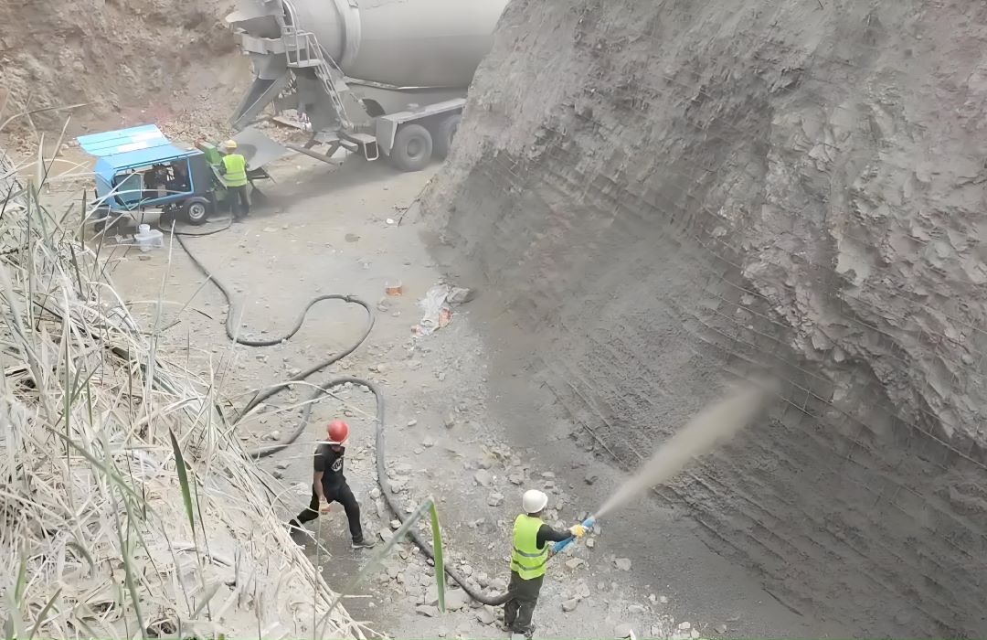 什么是噴射混凝土？噴射混凝土的用途是什么？(圖1)